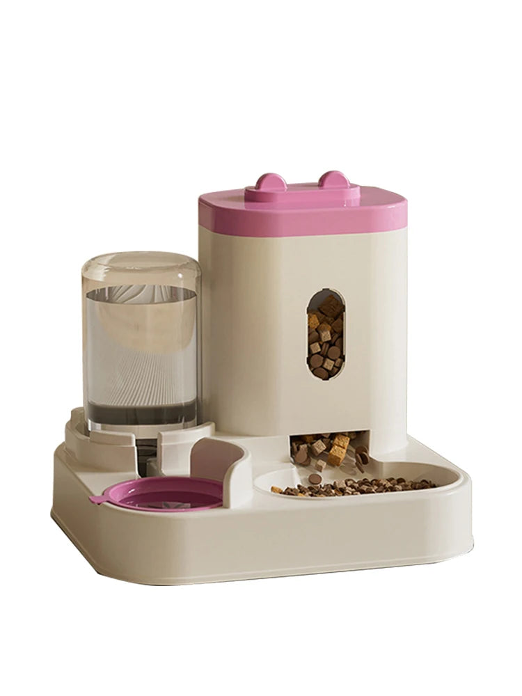 Automatic Cat Feeder & Water Dispenser - Pet Supplies