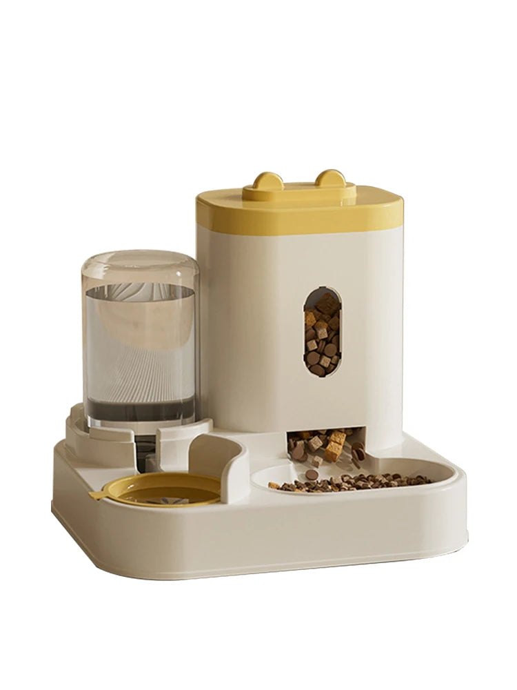 Automatic Cat Feeder & Water Dispenser - Pet Supplies