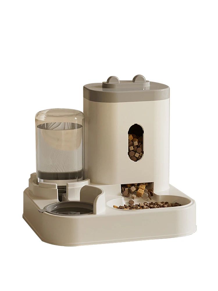 Automatic Cat Feeder & Water Dispenser - Pet Supplies
