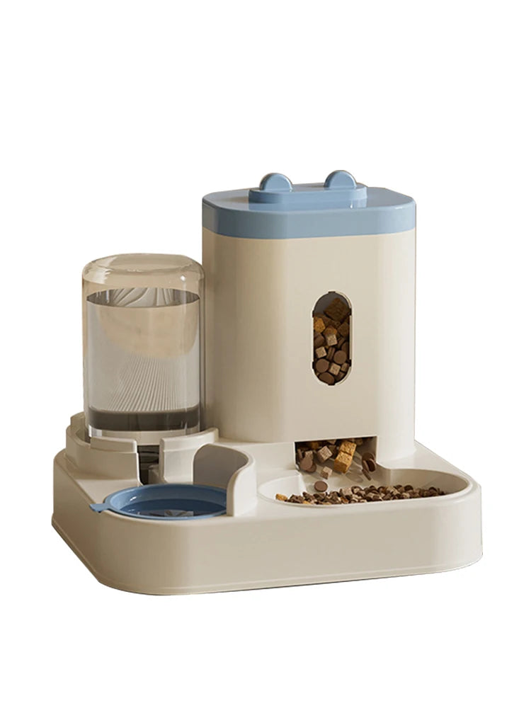 Automatic Cat Feeder & Water Dispenser - Pet Supplies